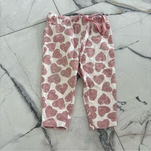 Heart Print Kids Bottoms